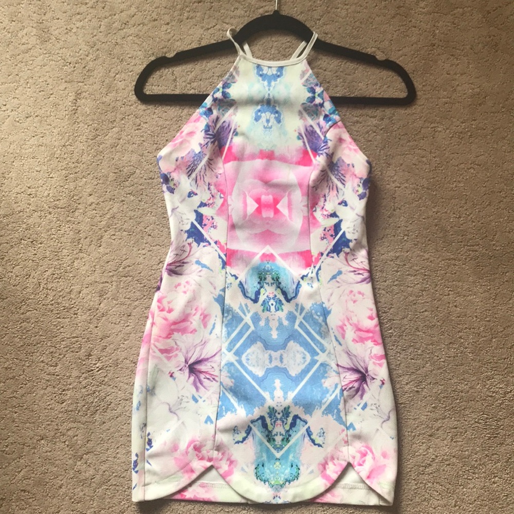 LF neon mini dress